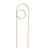 ivy muse brass plant stake | 2 designs