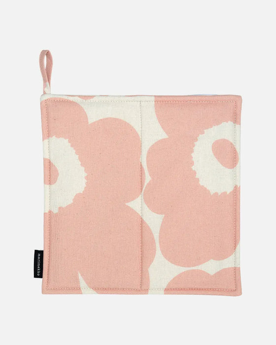 marimekko pieni unikko pot holder | pink