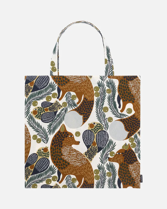 marimekko pieni ketunmarja tote bag