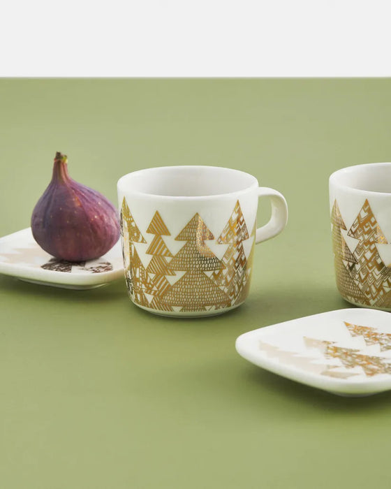 marimekko kuusikossa cup + plate set