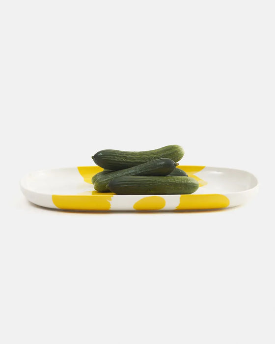 marimekko iso unikko serving dish | 25 x 36 cm