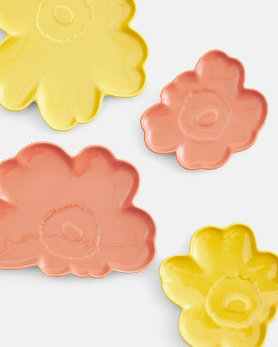 marimekko unikko shape plate | 60th anniversary