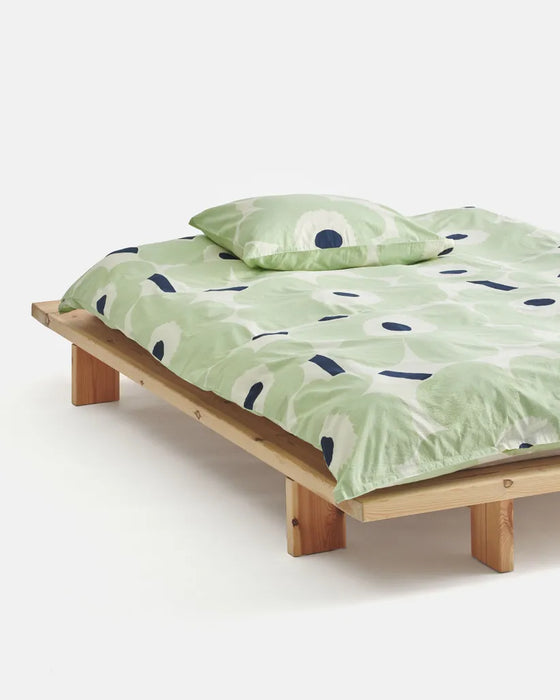 marimekko duvet cover | unikko sage 240 x 220 cm
