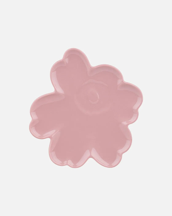 marimekko unikko shape plate | 20 cm (pink)