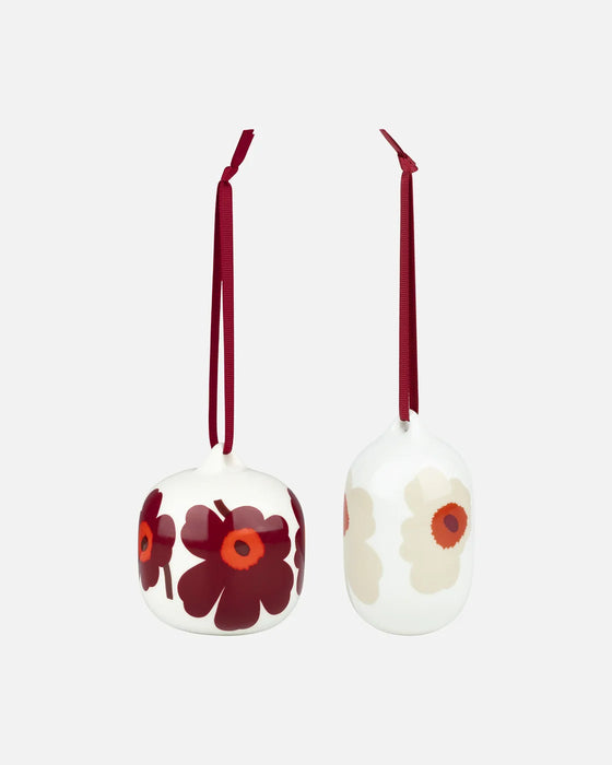 marimekko collectible ornament | 2 pieces