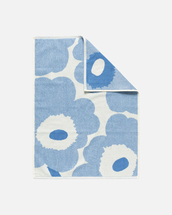 marimekko unikko towel | light blue