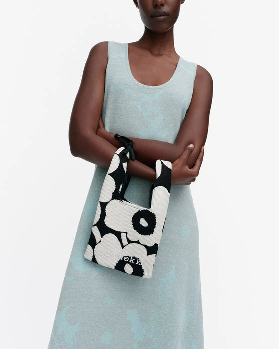 marimekko knitted mini tote unikko