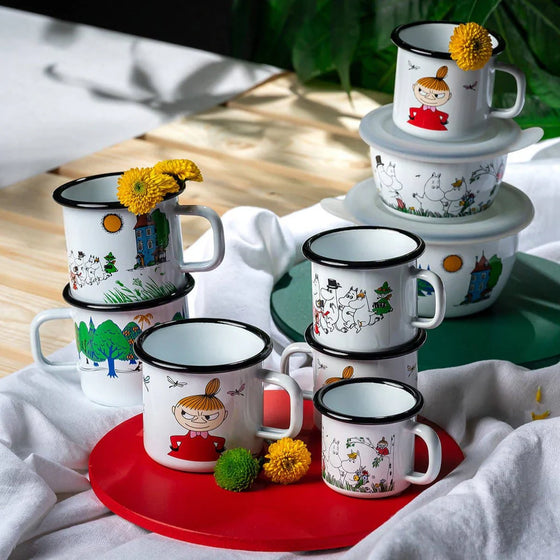 muurla moomin little my enamel mug | 3.7dl