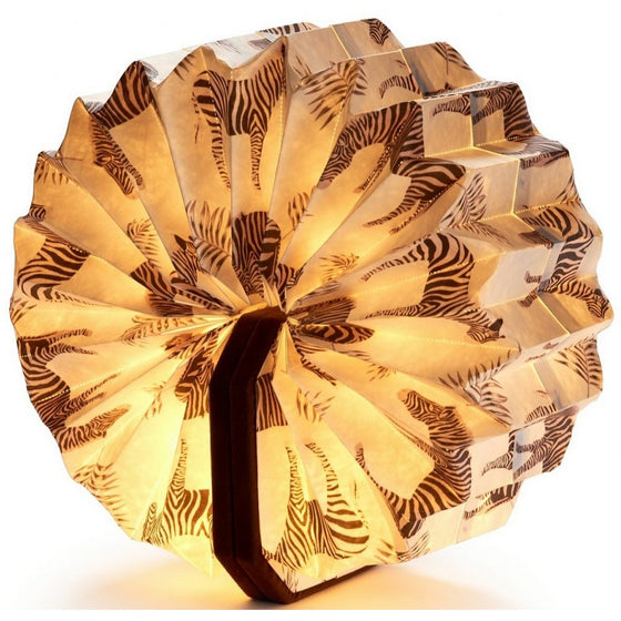 gingko velvet smart accordion lamp