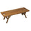 collapsible mango wood board table