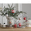 hoptimist santa ornament | 2 pieces