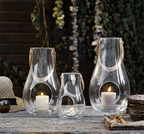 holmegaard design with light lantern | 25 cm