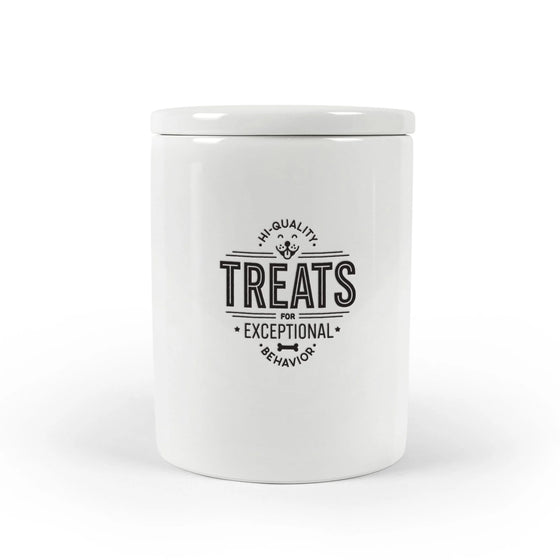 fred ceramic treat jar