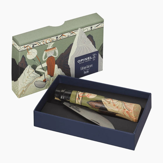 opinel limited edition nature series #08 folding knife | MioSHe