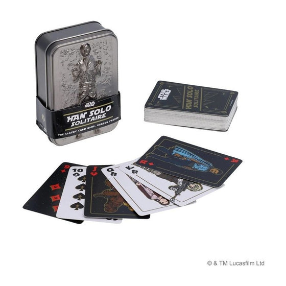 star wars han solo solitaire card game