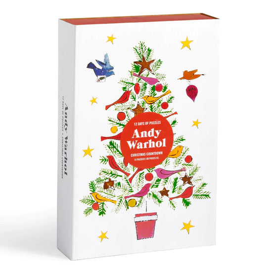 Andy Warhol 12 days of puzzles christmas countdown