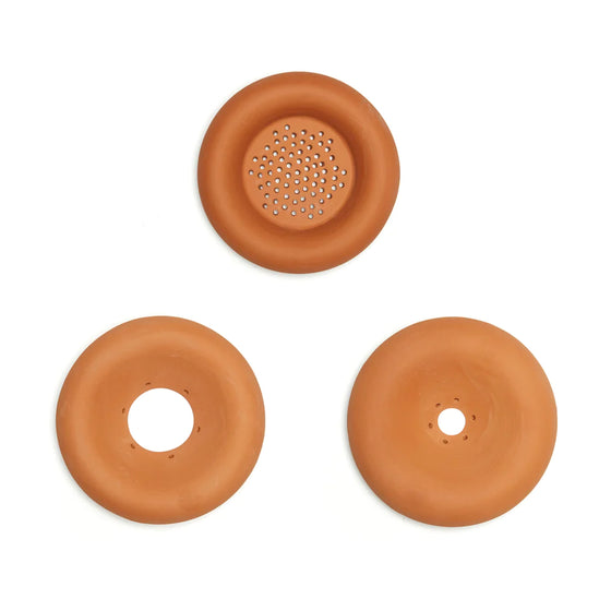 kikkerland terracotta seed sprouters | set of 3