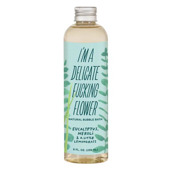 blue q bubble bath | I'm a delicate f*cking flower