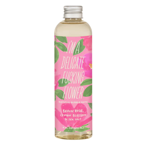 blue q bubble bath | I'm a delicate f*cking flower
