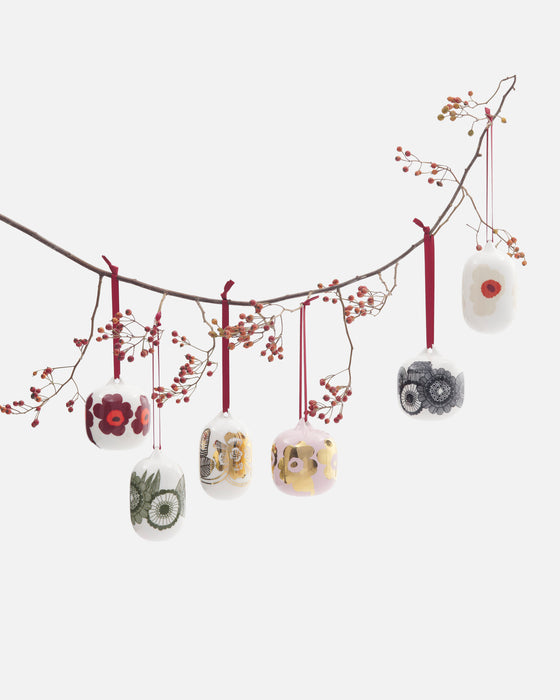marimekko collectible ornament | 2 pieces