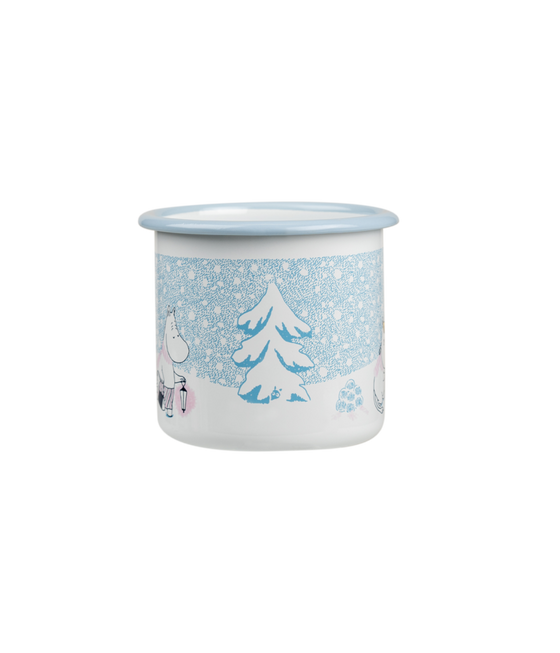 muurla moomin let it snow enamel mug | 3.7dl