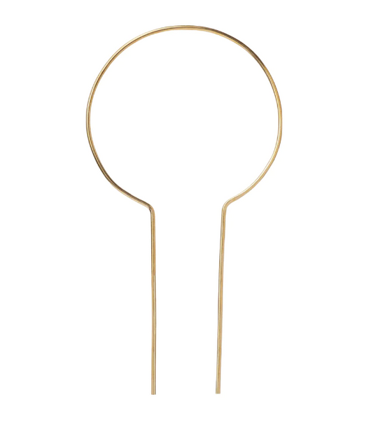 ivy muse brass plant stake | 2 designs