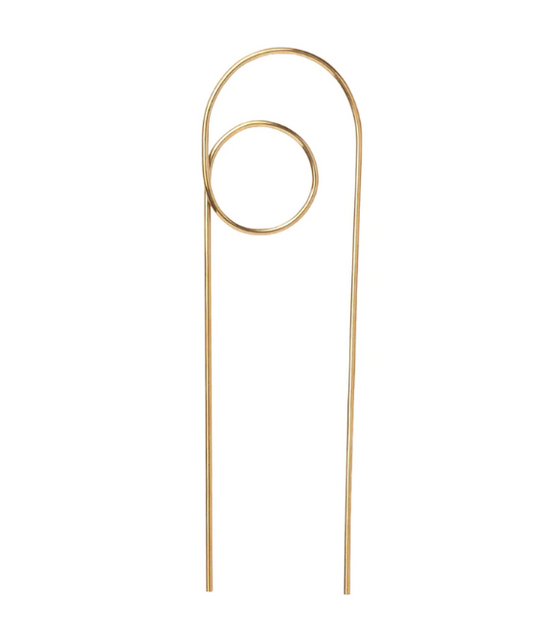 ivy muse brass plant stake | 2 designs