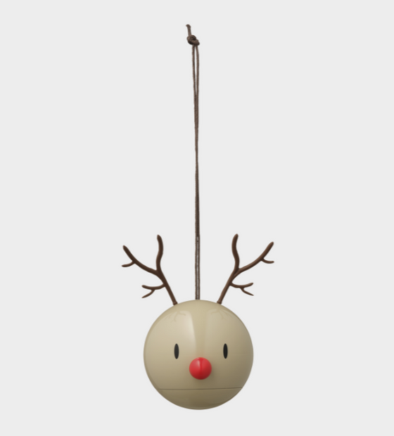 hoptimist reindeer ornament | 2 pieces