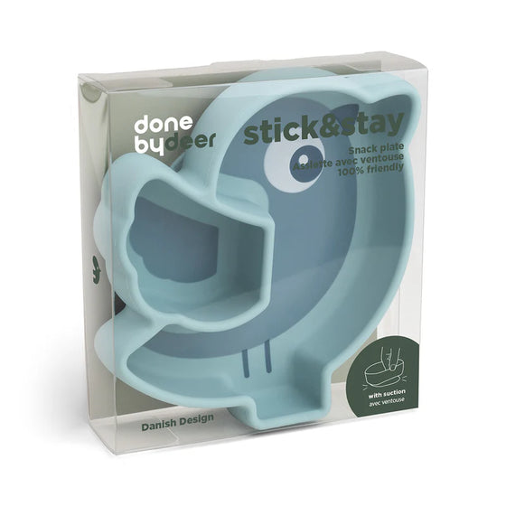 done by deer silicone stick & stay bowl birdiee