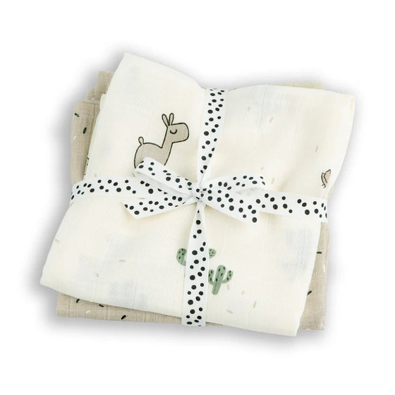done by deer swaddle + burp cloths | 2 pack