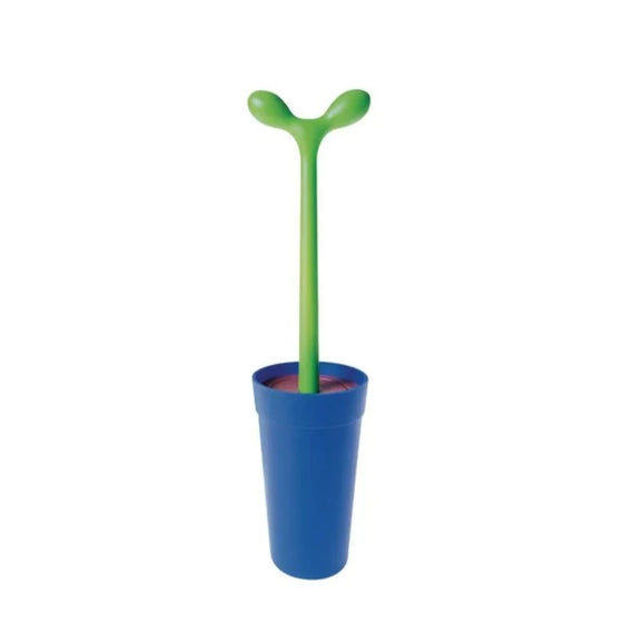 alessi merdolino toilet brush | blue