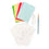 kikkerland paper flowers multi coloured
