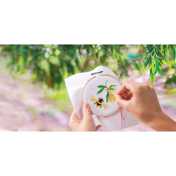 cross stitch kit | bees