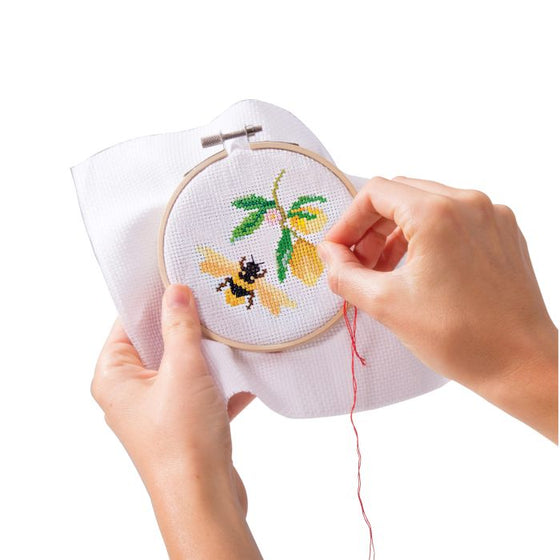 cross stitch kit | bees
