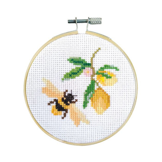 cross stitch kit | bees