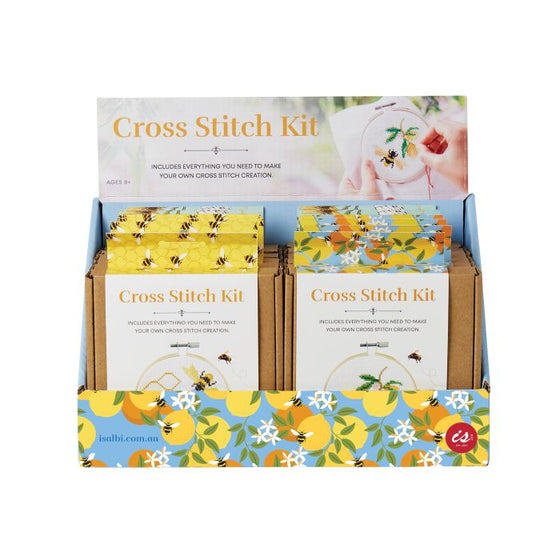 cross stitch kit | bees