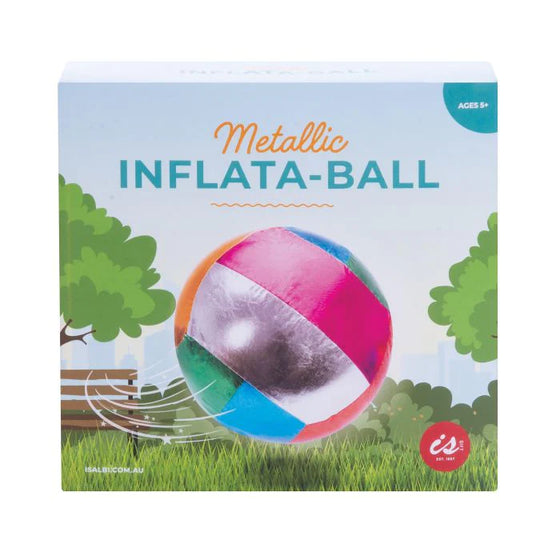 metallic inflata ball