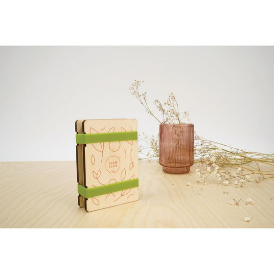 luckies calm club flower power press