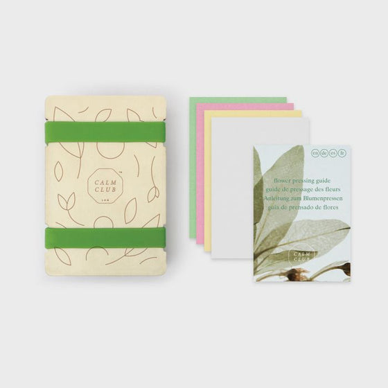 luckies calm club flower power press