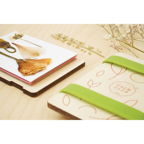 luckies calm club flower power press