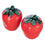 strawberry fields salt + pepper shakers
