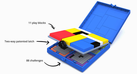 smart egg mondrain blocks