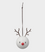 hoptimist reindeer ornament | 2 pieces