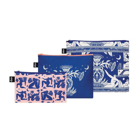 loqi mark conlan zip pockets | 3 piece set