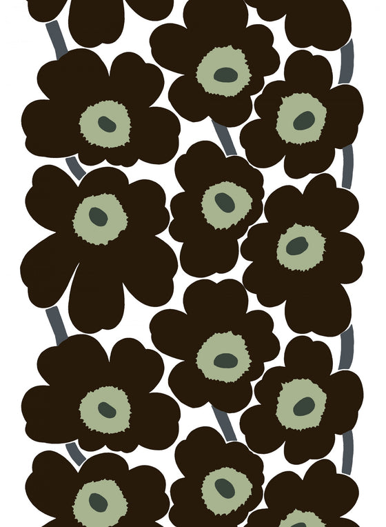 marimekko acrylic coated cotton fabric | unikko