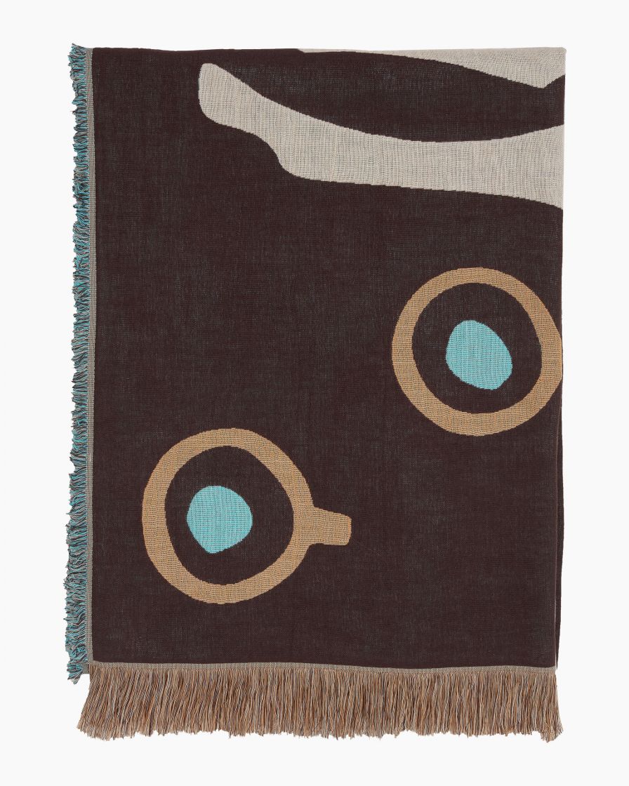 marimekko■新品MUSTA TAMMA BLANKET marimekko musta tamma blanket | 130 x 180 cm – kettu store