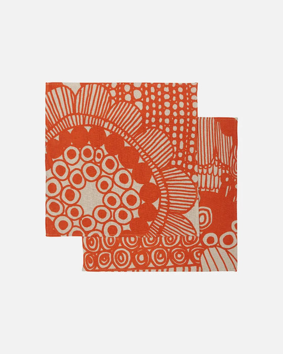 marimekko marimade linen napkin set | 43 cm x 43 cm