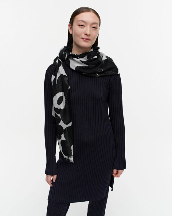 marimekko fiore unikko scarf