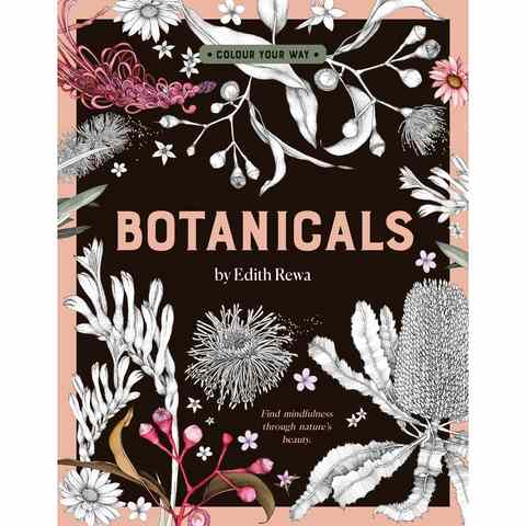 botanicals colouring book by Edith Rewa