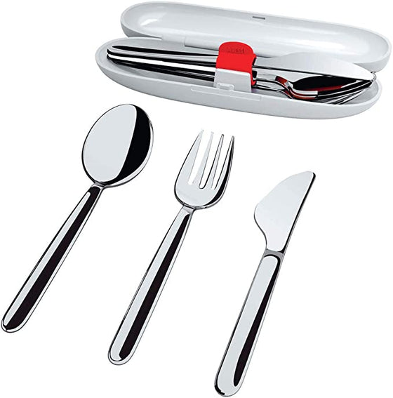 Alessi food À porter | travel cutlery set